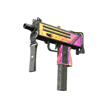 StatTrak™ MAC-10 | Disco Tech (Battle-Scarred)