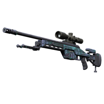 StatTrak™ SSG 08 | Mainframe 001 (Well-Worn)